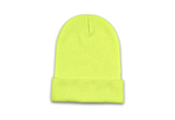  Carhartt Hi-Vis Neon Yellow Knit Beanie Hat 