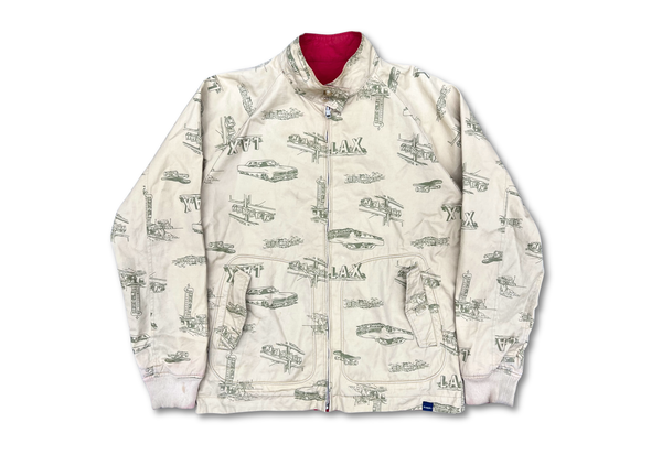  X Large Reversable Jacket Brown/Red 