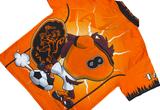  Vintage Looney Tunes Taz Jersey Orange 