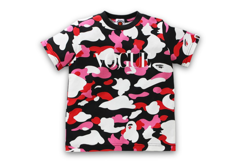  Vogue x Bape® Spc Camo Tee 