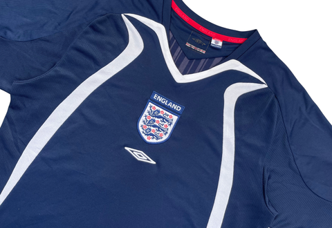  Vintage 2006-07 England Umbro Training Shirt 