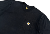  Carhartt Original Fit HeavyWeight Pocket Black Tee 