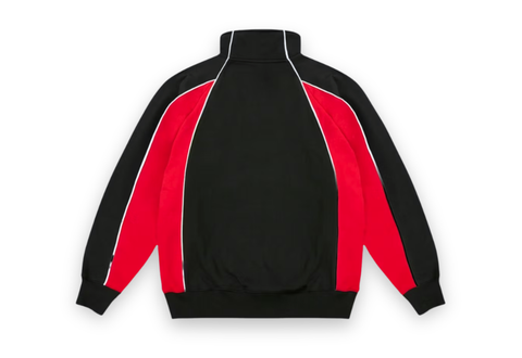  Palace Courtside 1/4 Zip Top Black/Truest Red 