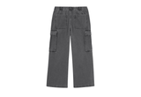  GU Japan Cargo Pants Black Denim 