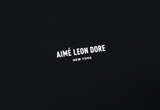  Aimé Leon Dore Micro Din Logo Hoodie Jet Black 