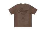  Stussy World Tour Tee Sun Faded Brown 