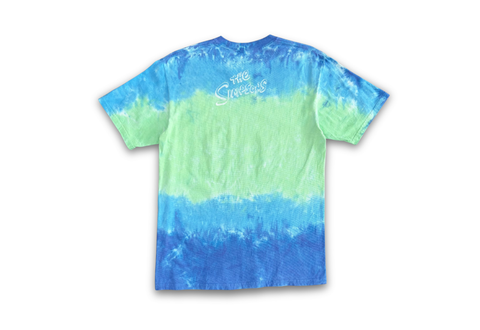  Liquid Blue x Universal Studios The Simpsons Tie Dye Blue Tee 