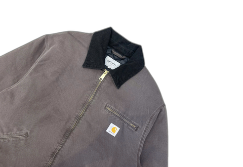  Carhartt WIP OG Detroit Jacket - Tobacco / Black Stone Canvas 