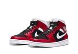  Air Jordan 1 Mid Women Gym Red/Black (Women's) 