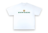  KNOWWHERESTUDIO ROLEX LOGO WHITE TEE 