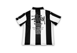  Stussy Football Polo Shirt Black/White 