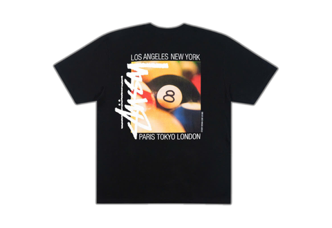  Stussy Billiards Tee Black 