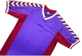  Vintage Hummel Template Football Jersey Purple/Red 