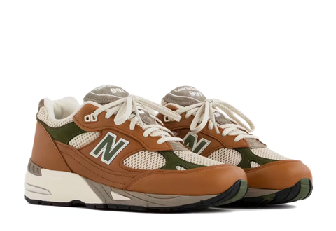  New Balance 991 x Aimé Leon Dore Made in England Tan (W) 