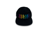  Multicolor Skeleton Corduroy Snapback 