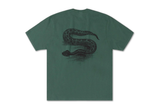  Stussy Serpent Tee Pigment Dyed Pine 