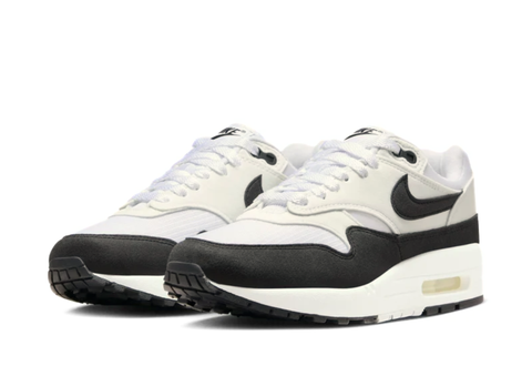  Nike Air Max 1 White Black Neutral Grey (W) 