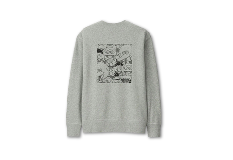  Uniqlo x KAWS x Sesame Street Crewneck Sweatshirt 