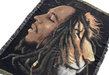  Bob Marley With Lion Woven Tapestry Throw 