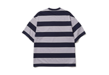  New Era Multi Border Navy Oversized S/s Tee 