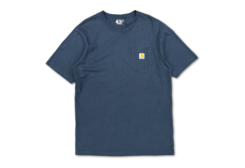  Carhartt Loose Fit HeavyWeight Pocket Bluestone Tee 