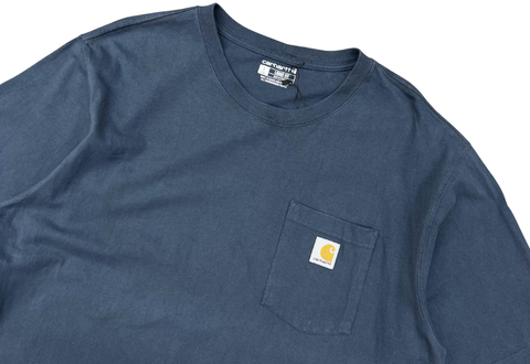  Carhartt Loose Fit HeavyWeight Pocket Bluestone Tee 