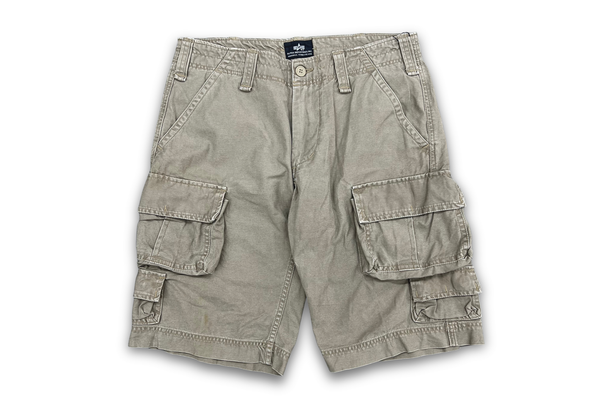  Vintage Alpha Industries Cargo Short Pants 