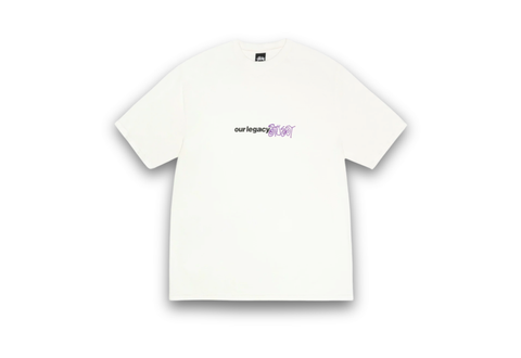  Stussy Our Legacy Sport Pigment Dyed White Tee 