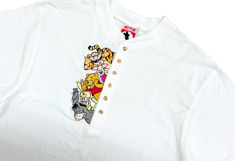  Vintage Mickey Inc Winnie The Pooh & Friends White Tee 