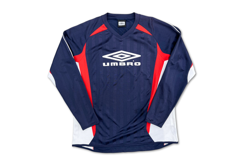  Vintage Umbro Long Sleeve Traning Jersey 