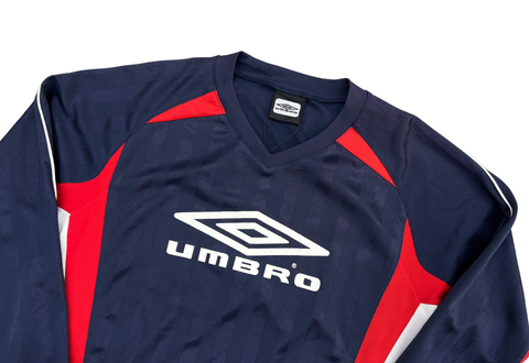  Vintage Umbro Long Sleeve Traning Jersey 