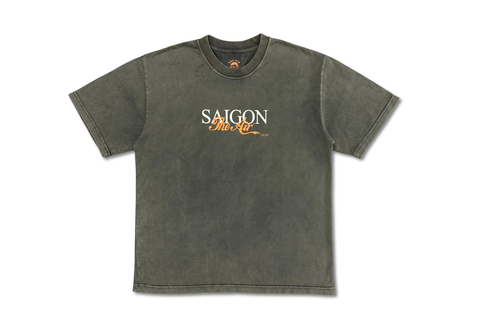  The Air Saigon® Merchandise Signature Logo Olive Tee 