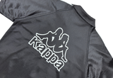  Vintage Kappa Banda Short Sleeve Tracktop Black Jacket 