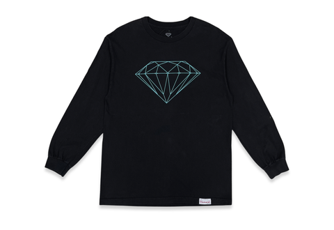  Diamond Supply Co. DIAMOND LIFER CREW Sweatshirt Black 