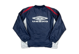  Umbro Soccer Long Sleeve Jersey Dark Navy Red 