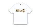  Stussy Stu C Camo White Tee 