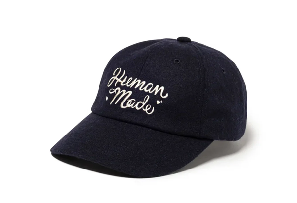 Human Made 6 Panel Wool Cap Navy 
