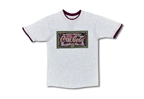  Vintage 1996 Coca Cola Grey Tee 