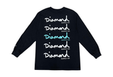  Diamond Supply Co. DIAMOND LIFER CREW Sweatshirt Black 