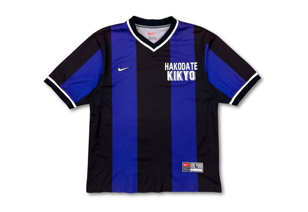  Vintage 90s Nike Striped Jersey Black Navy 