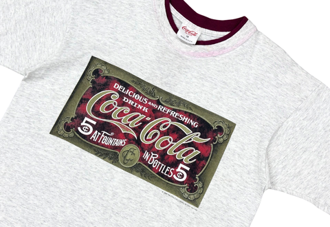  Vintage 1996 Coca Cola Grey Tee 