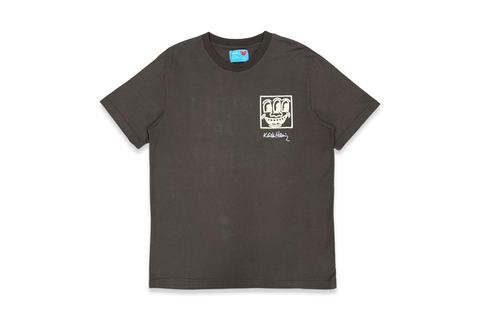  Keith Haring x Shoe Palace Graphic Brown Tee 