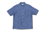  JW Anderson Chambray Short Sleeve Work Shirt 