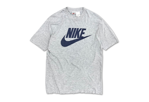  Vintage 90s Nike Logo Tee Grey 
