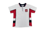  Vinatge 90s Nike Bootleg Sport USA Polo White 