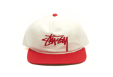  Stussy Big Stock Cap Cardinal 