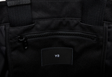  Y-3 Black Shoulder Tote Bag 