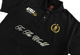  The Air Saigon® Merchandise – ATELIAIR Dept. “To The World” Black Polo 
