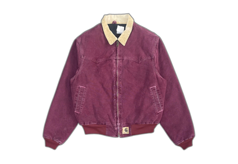  Carhartt Santa Fe Jacket – Wine/Burgundy (1996) 