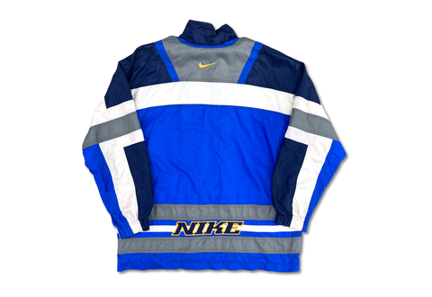  Vintage Nike Air Windbreaker Navy Striped Jacket 